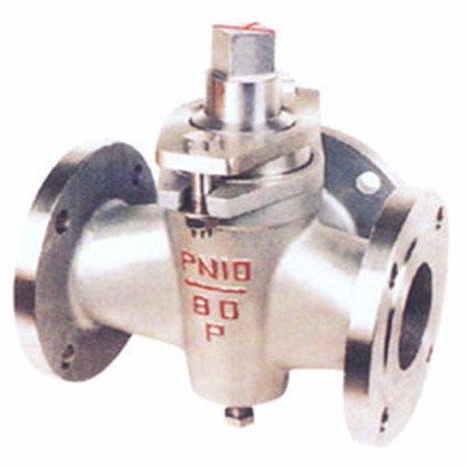 Three-way Stainless Steel Plug Valve 