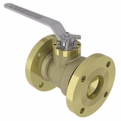 2 Piece Bronze Floating Ball Valve