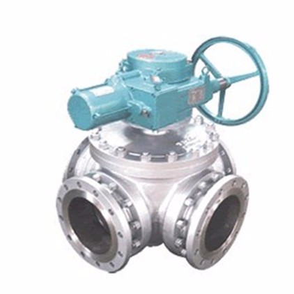 Electric Four Way Ball Valve